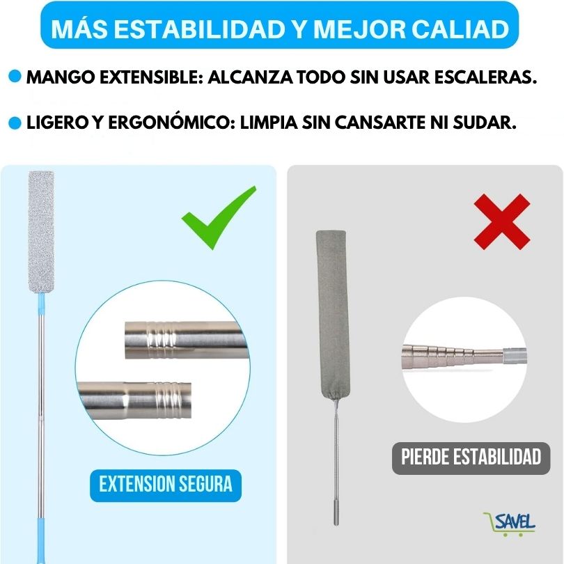 FlexiDust®: Llega a cada lugar cuando limpies