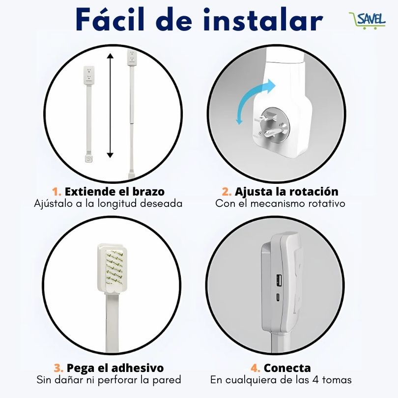 FlexiCharge®: Conexiones al alcance, sin enredos
