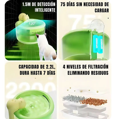 ClearDrink Font®: Dale agua fresca y limpia a tu mascota por días