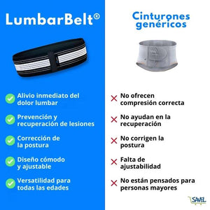 LumbarBelt©: Despídete de los dolores de espalda