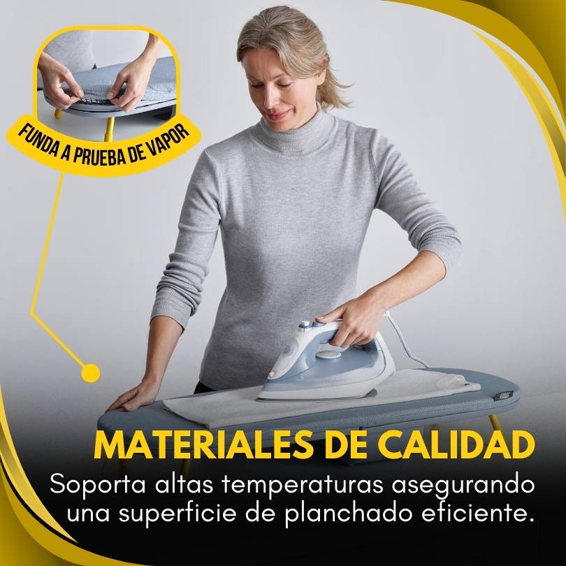 Iron Flex®: La tabla de planchar que te ayuda a  ahorrar espacio