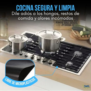 X4 StoveGuard®: Mantén tu estufa limpia sin esfuerzo