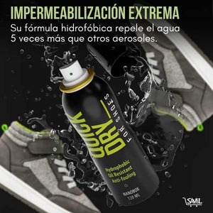 120ml Quick Dry Shoes®: Dale a tus zapatos protección total contra el agua
