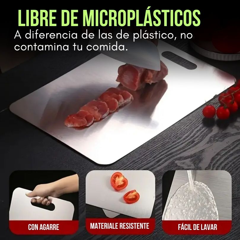 Steel Board®: No más tablas que contaminan tu comida