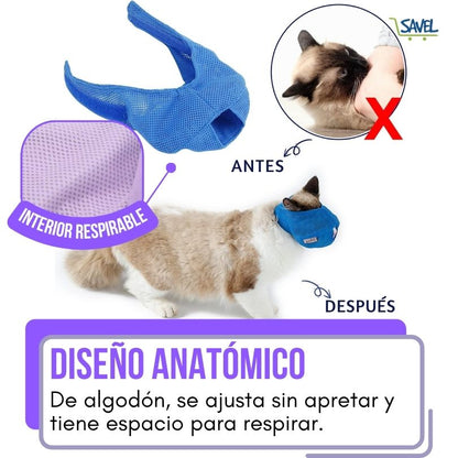 ClawMask®: Cuida tu gato sin traumas ni estrés