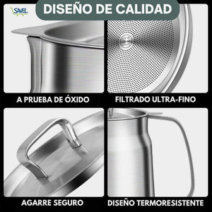 Fry Keeper®: Fríe sin desperdiciar aceite