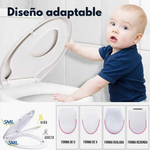TazaKid®: Su primer paso para ir solo al baño