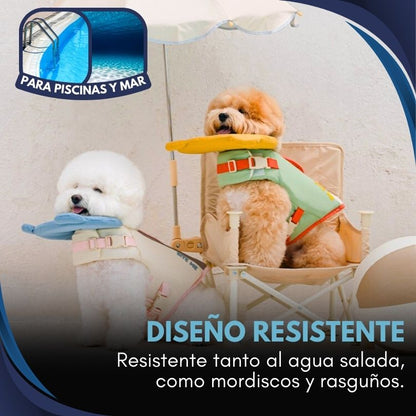 Water Paws®: Tu peludo estará seguro en el agua (talla ajustable)