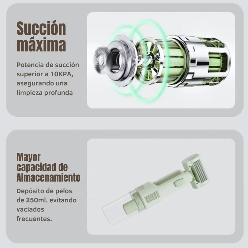 SuctionHair Pro®: No sufras con el pelo regado por todas partes
