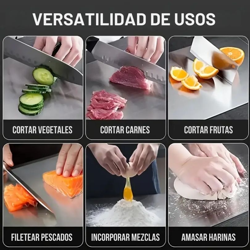 Steel Board®: No más tablas que contaminan tu comida