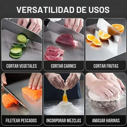 Steel Board®: No más tablas que contaminan tu comida