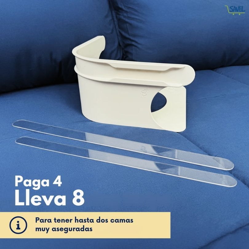 8X4 BedLock®: Ten tu cama siempre impecable, sin esfuerzo