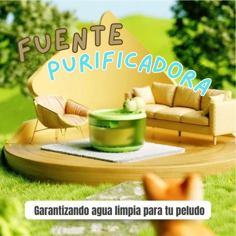 ClearDrink Font®: Dale agua fresca y limpia a tu mascota por días