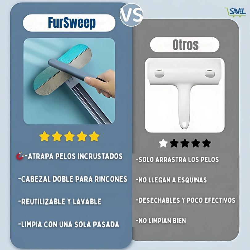FurSweep®: Olvídate de pelos regados por todas partes
