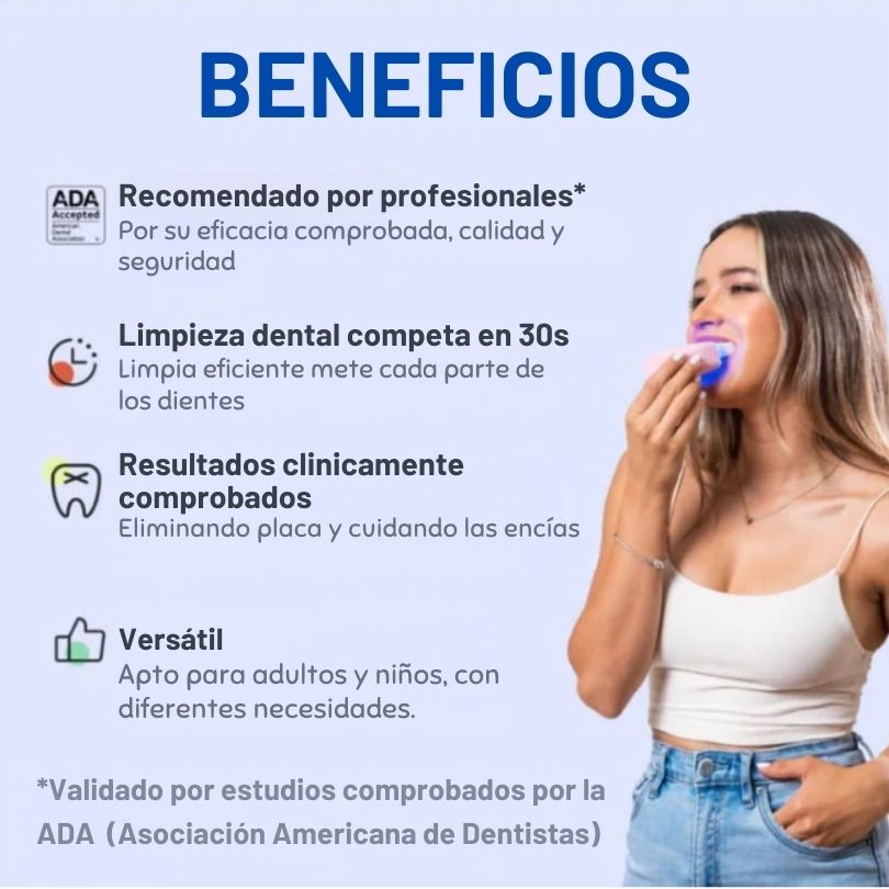 SmartClean U-Pro®: La mejor limpieza dental en solo 30 segundos