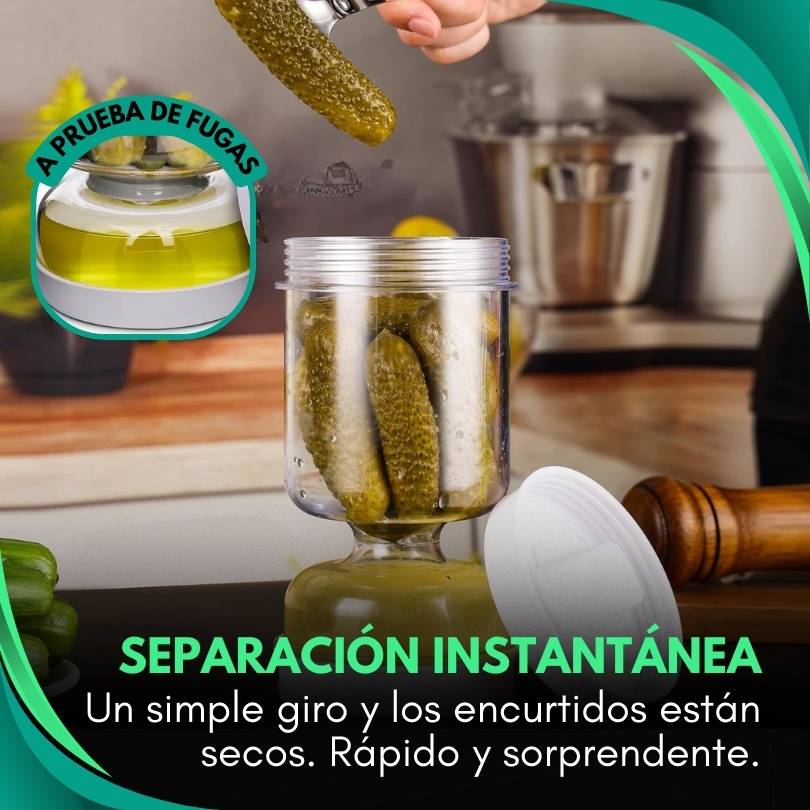Split Jar®: Separa tus encurtidos en segundos