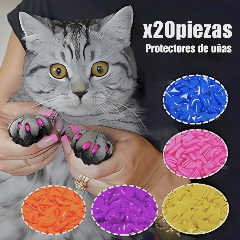 x20 NailProtect®: Cuída de las uñas de tu gato de manera segura