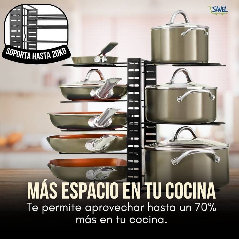 CookSpace®: Protege tus ollas y mantén tu cocina en orden