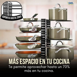 CookSpace®: Protege tus ollas y mantén tu cocina en orden