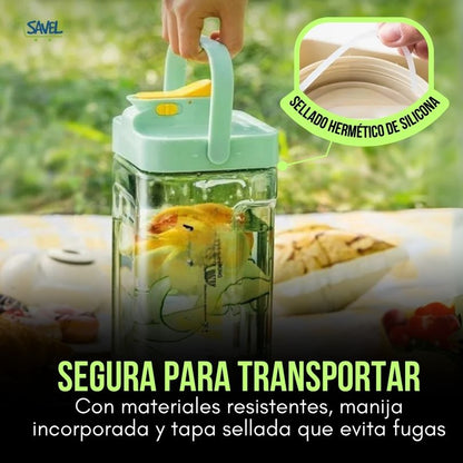 FlowSip®: La jarra precisa que evita regueros