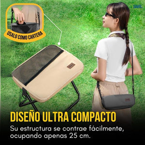 SitZip®: La única silla que cabe en tu bolsillo