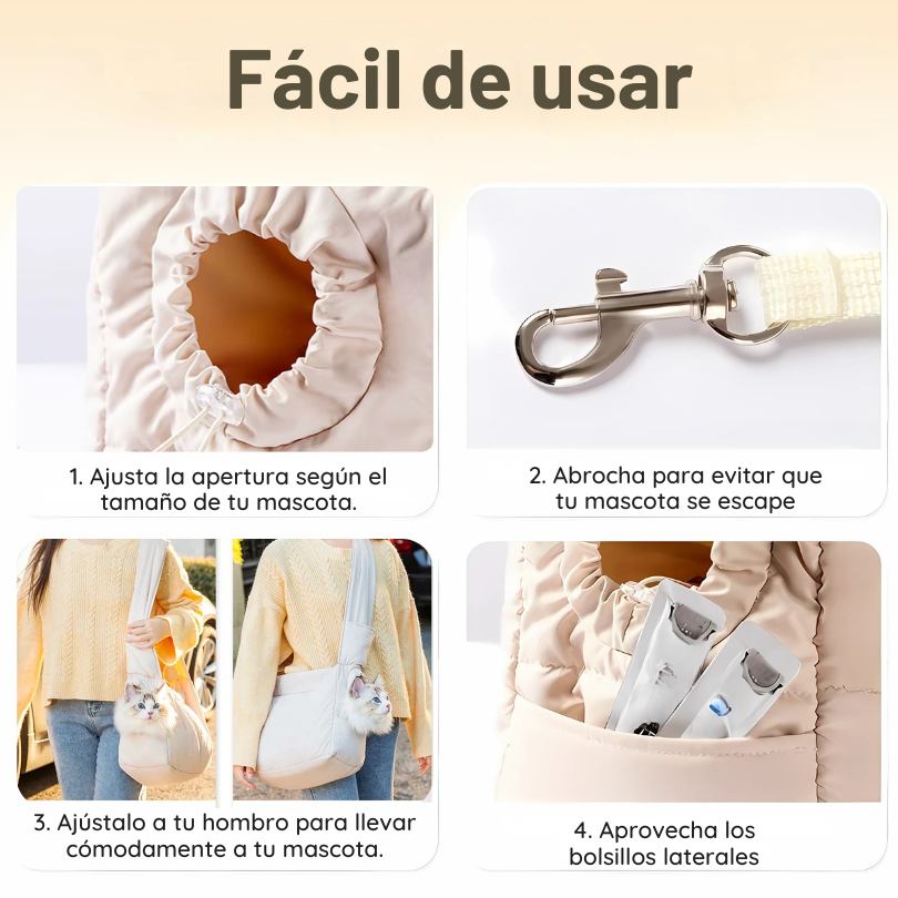 PetPouch®: La forma más cómoda y segura de llevar a tu mascota