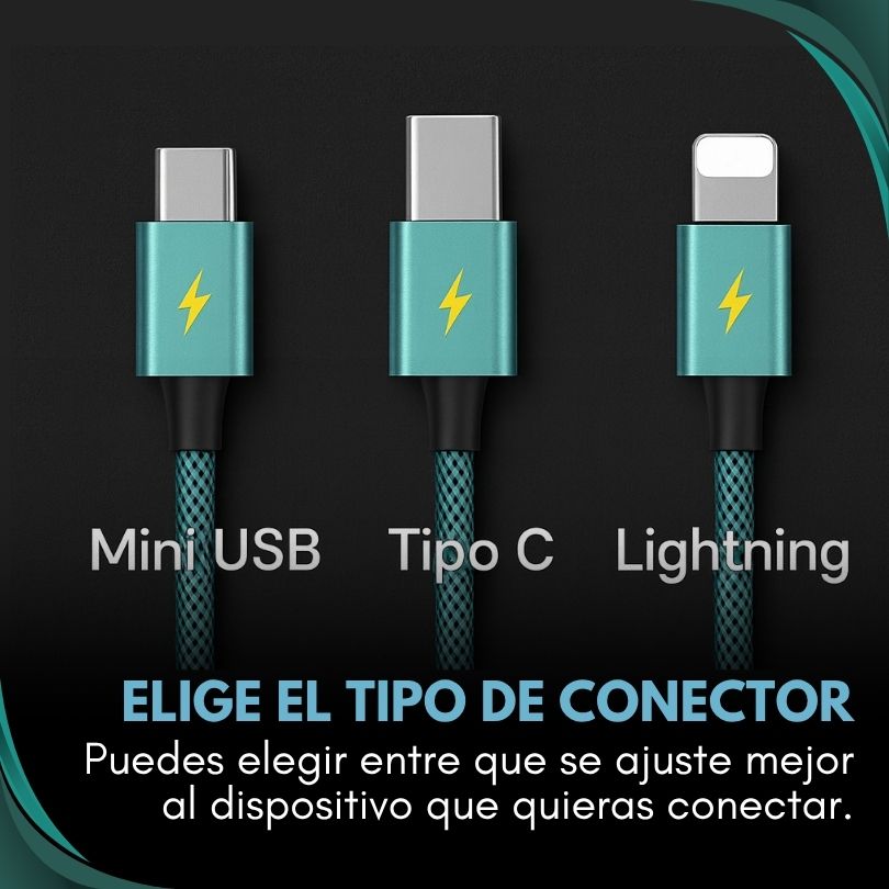 Spin Charge®: El único cable que se adapta a ti