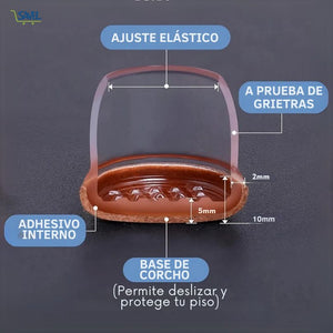 PAGA 3 SETS Y LLEVA 4 - FloorGuard ® ¡Protege tu piso contra los rayones!