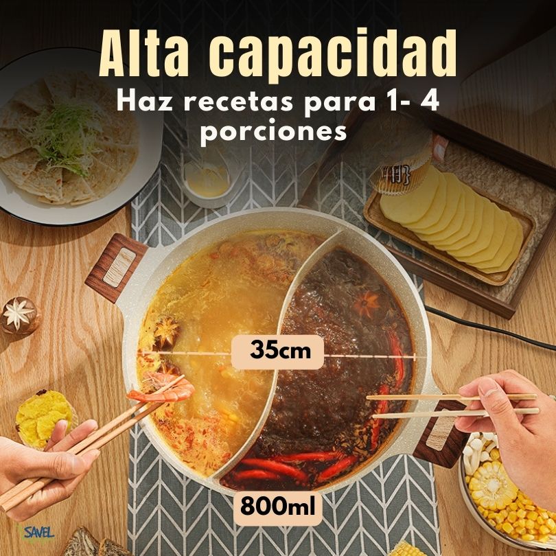 Duo Cook®: Cocina doble ahorrando tiempo y espacio