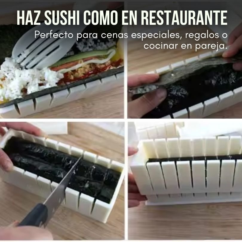 Sushi Fix®: Prepara sushi perfecto en casa sin esfuerzo