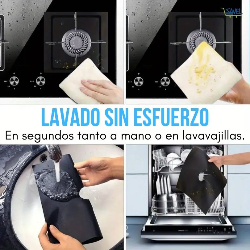 X4 StoveGuard®: Mantén tu estufa limpia sin esfuerzo