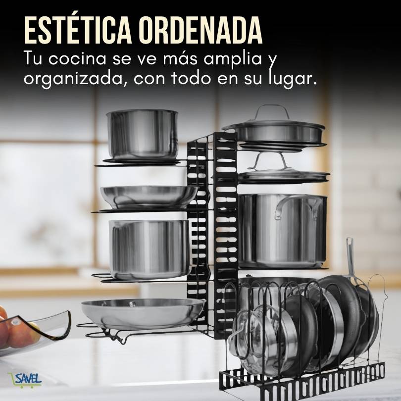 CookSpace®: Protege tus ollas y mantén tu cocina en orden