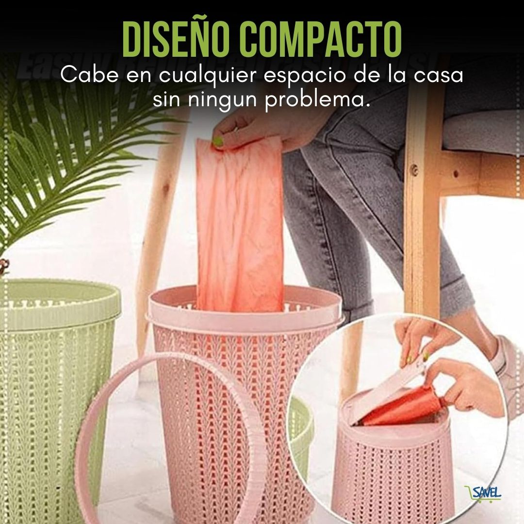 Super Trash®:  Cambia la bolsa de basura en segundos