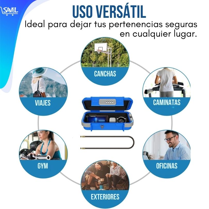 LockLoop®: Asegura tus cosas en cualquier lugar