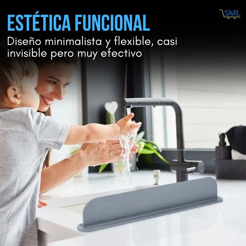 AquaWall®: La barrera que mantiene tu cocina seca y ordenada