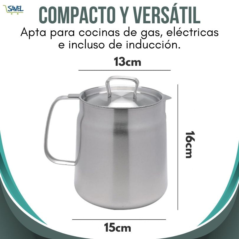 Fry Keeper®: Fríe sin desperdiciar aceite