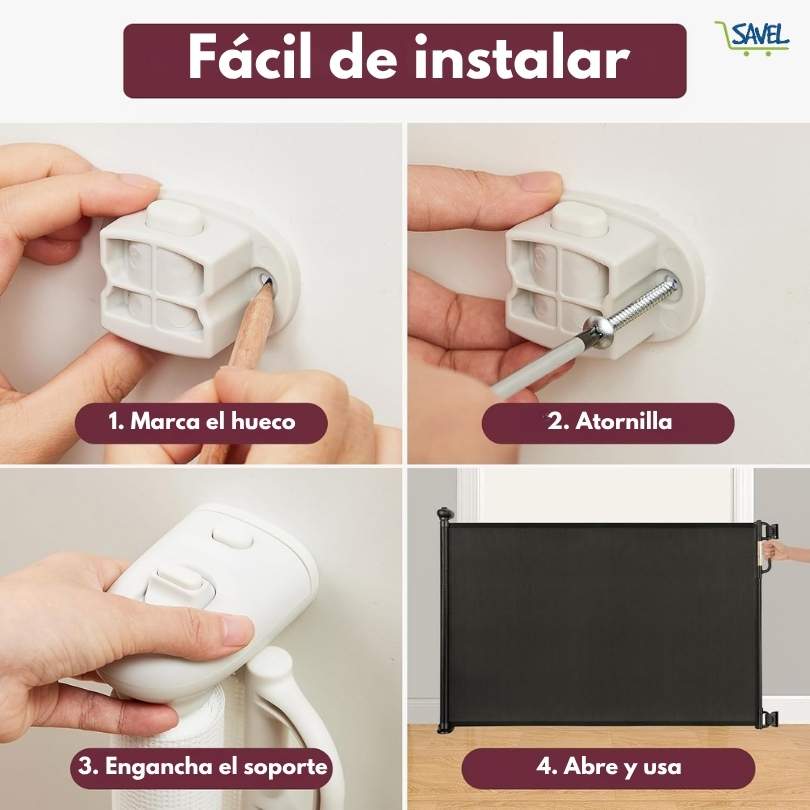 Barrera SafeZone Pro®: Protege los que más amas sin perder espacio