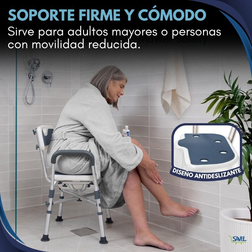 Safe Bath®:  Haz que estén seguros en el baño a pesar de su edad