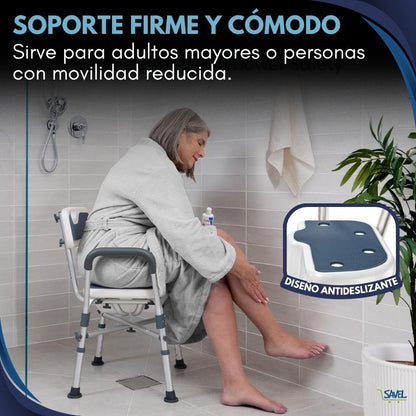 Safe Bath®:  Haz que estén seguros en el baño a pesar de su edad