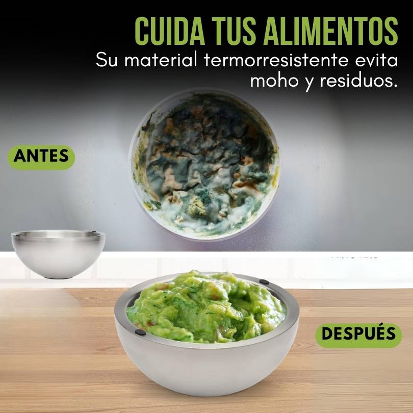 Thermo Bowl®: El único bowl que se adapta a la temperatura de tus recetas