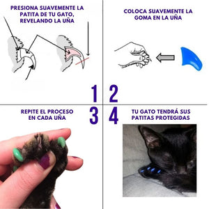 x20 NailProtect®: Cuída de las uñas de tu gato de manera segura