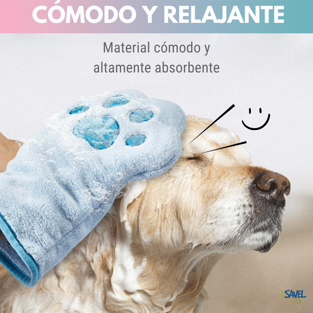 Pet Glove®: Despídete del estrés al bañar a tu mascota