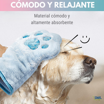 Pet Glove®: Despídete del estrés al bañar a tu mascota