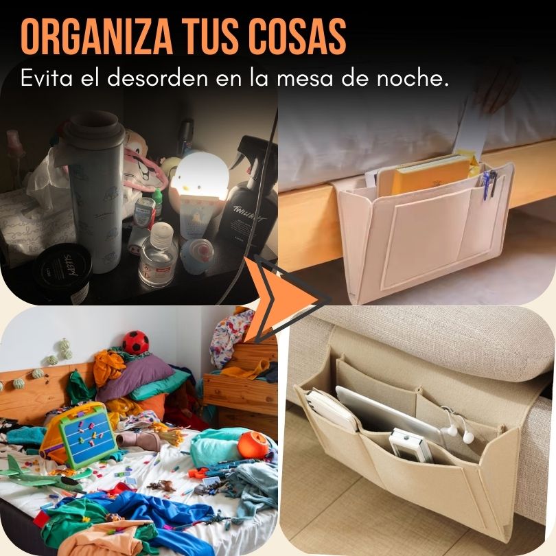 BedNeat®: Mantén tus cosas ordenadas y al alcance en todo momento