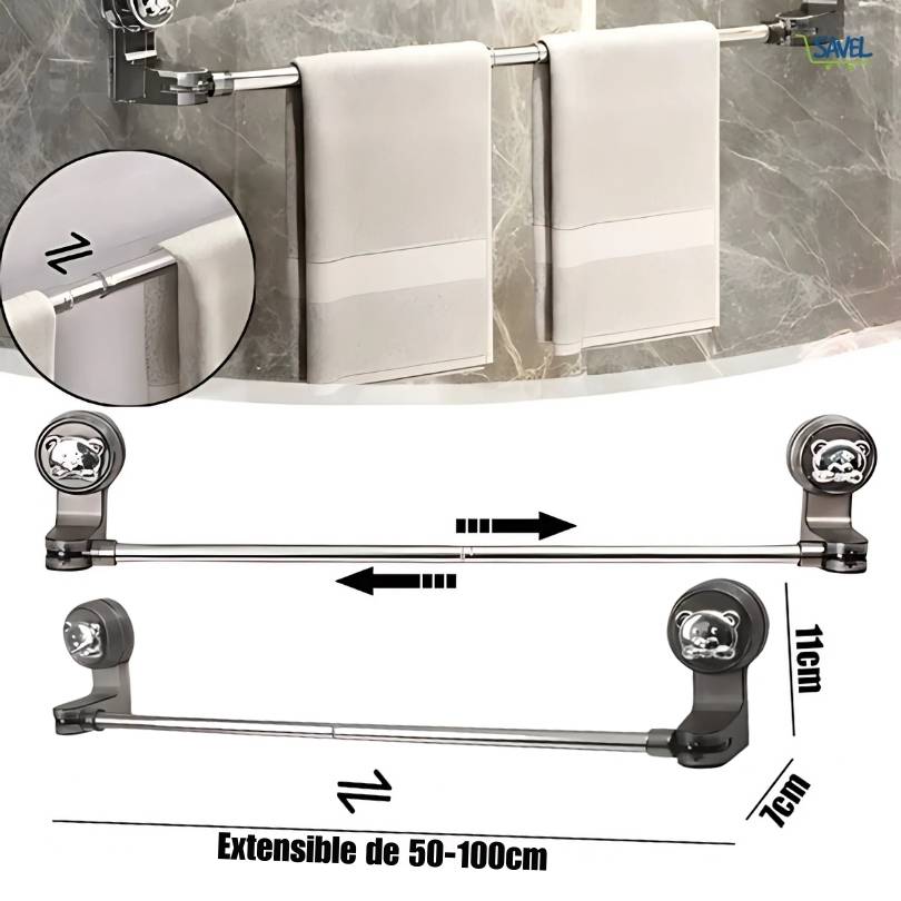  FlexiGrip®: Organiza tu espacio sin taladros ni huecos.