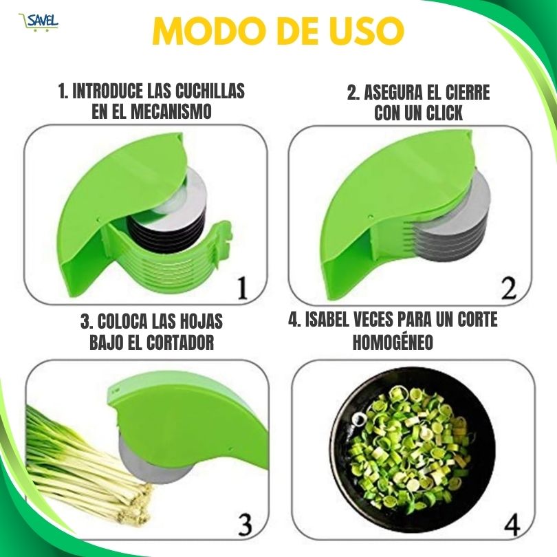Green Slice®: Pica cilantro en segundos