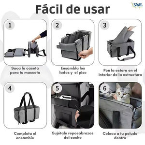Pet Relax Car®: Tu mascota viajará segura, cómoda y cerca de ti