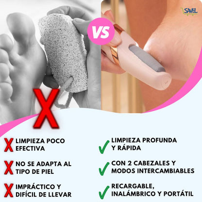 Spin Care®: Elimina la piel dura y reseca en segundos
