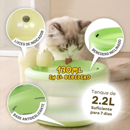 ClearDrink Font®: Dale agua fresca y limpia a tu mascota por días