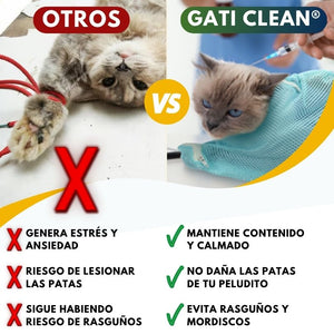 Gati Clean®: El mejor truco para bañar a tu peludo sin dolor